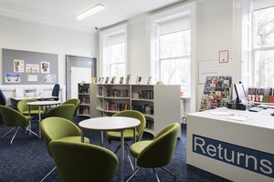 Sixth form library