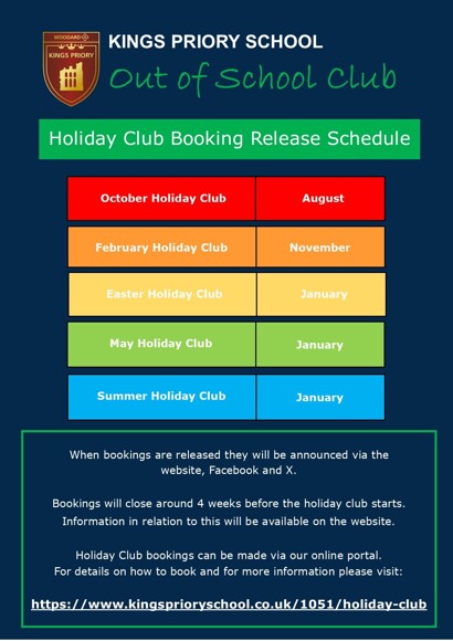 Booking release new